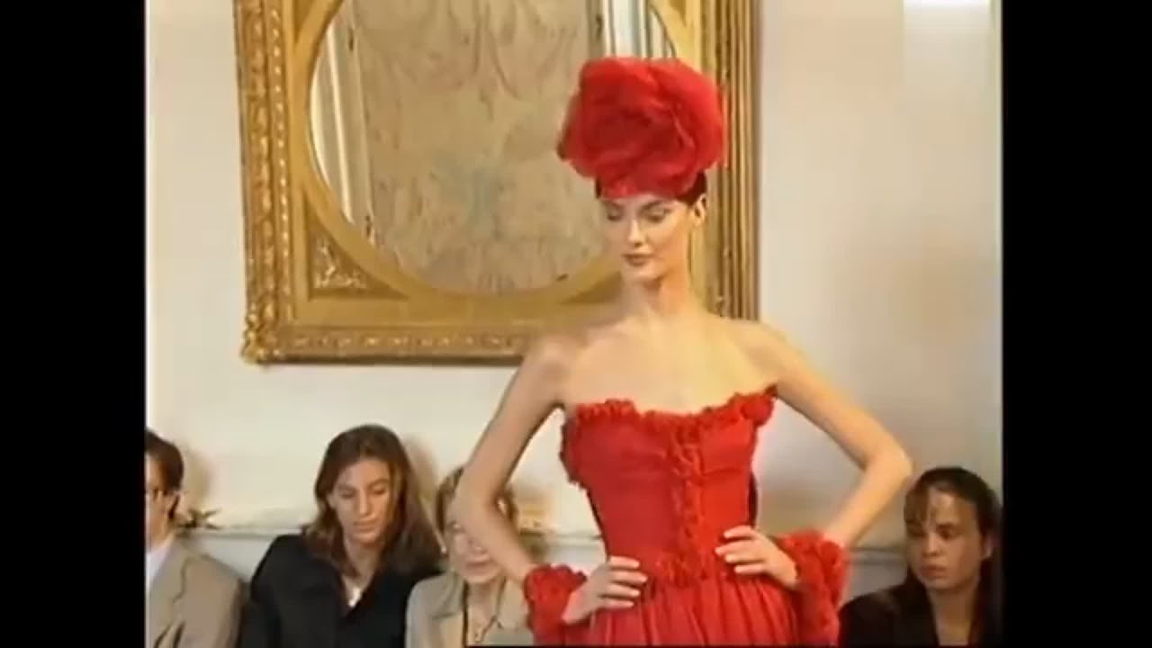 part of Chanel Haute Couture Autumn Winter 1996 97 Show by Karl