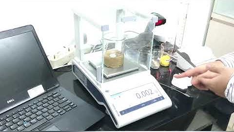 Formulation in MS Balance Mettler Toledo