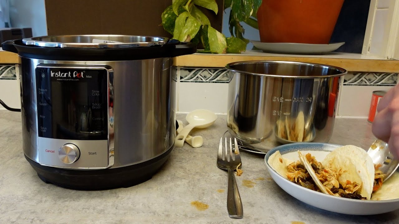 Chicken Tacos In the Instant Pot Max 6 Quart 