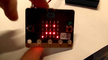 micro:bit shake test