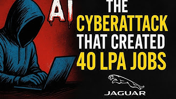 The ₹1.9 Billion JLR Cyber Attack That Shook the UK | 40 LPA Cybersecurity Jobs Rising! #CyberAttack