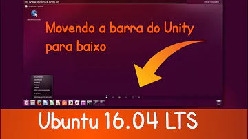 Como colocar a barra de tarefas do Ubuntu 20.04 embaixo?