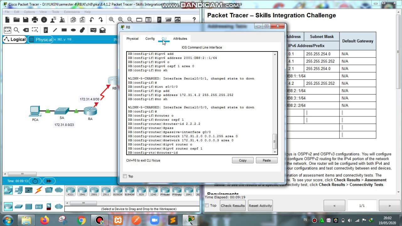 8.4.1.2 packet tracer