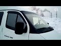Установка вторых стёкол на автомобиль зимой в Якутии, на примере ГАЗ Соболь 4х4