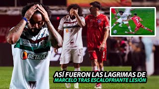 Así FUERON las LÁGRIMAS de MARCELO tras la BRUTAL LESIÓN de un RIVAL