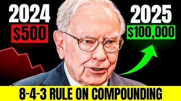 Warren Buffett: 10X Your Money With 8-4-3 RULE OF COMPOUNDING