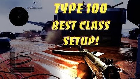 Call Of Duty World War 2 "BEST FREE FOR ALL GUN" (TYPE 100 BEST CLASS SETUP!)