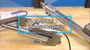 PA-09 Mini Industrial Actuator Product Overview