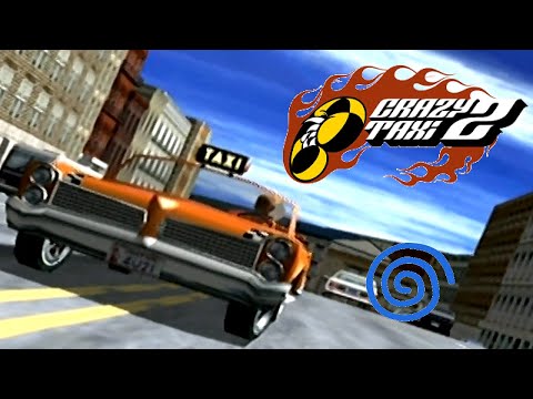 Crazy Taxi 2 playthrough (Dreamcast)