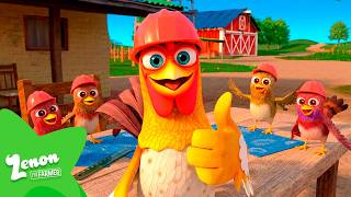 Five little birds | ZENON THE FARMER π¨π»βπΎ Nursery Rhymes and Kids Songs