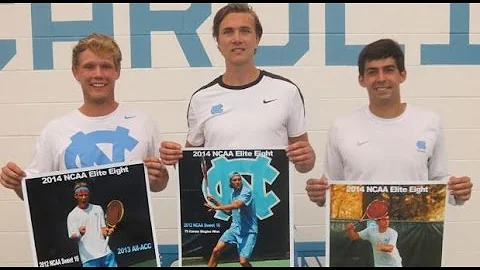 UNC Men's Tennis: Three Seniors Honored