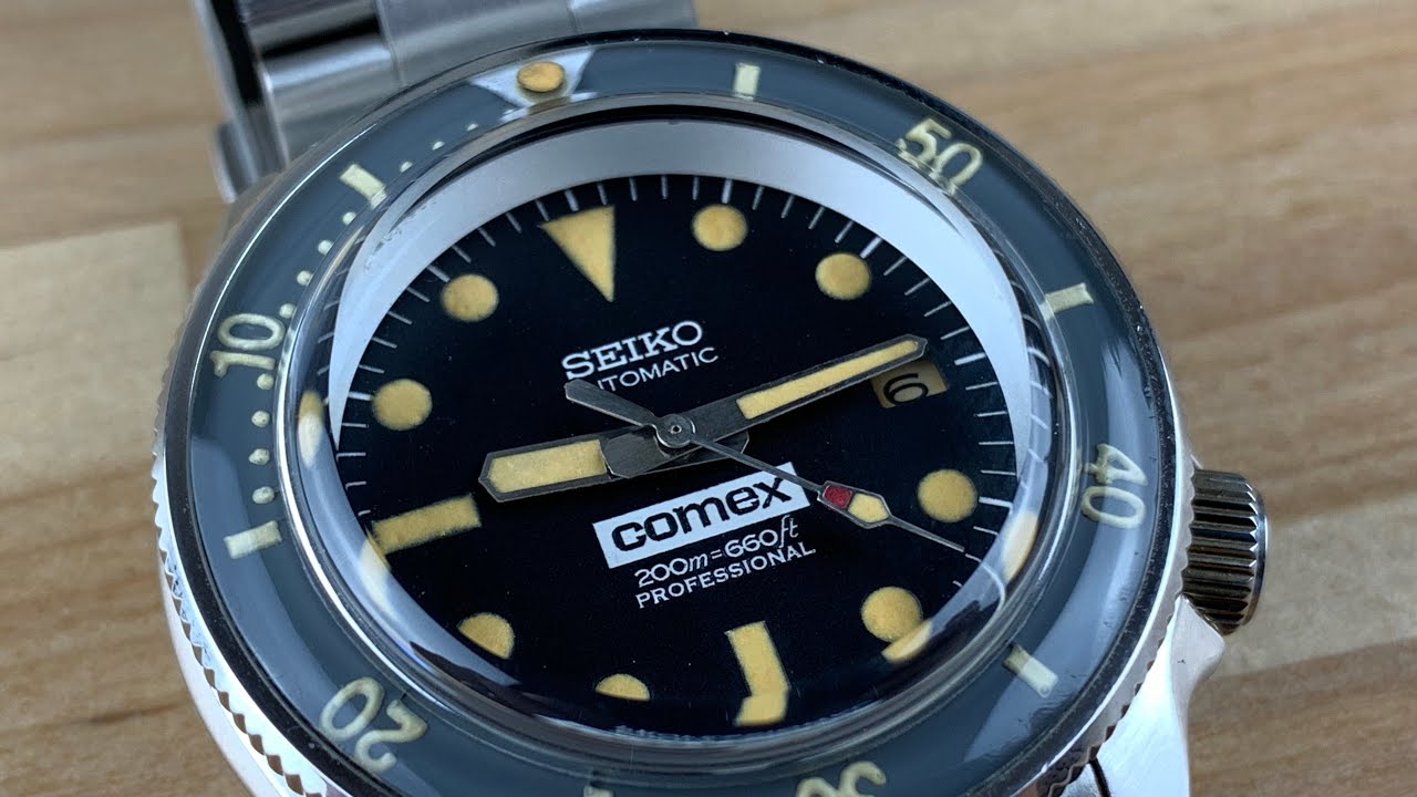 Seiko skx007-c skx comex mod - YouTube