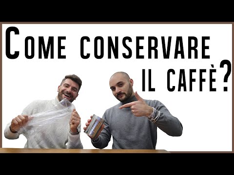 Video: Come Conservare Il Caffè