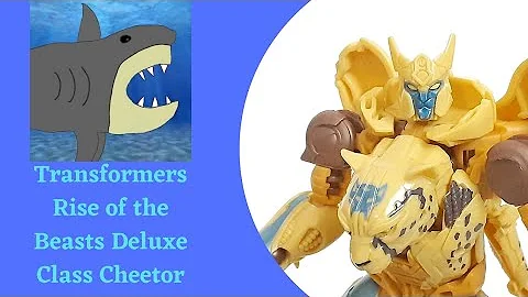 Transformers Rise of the Beasts Deluxe Class Cheetor review