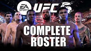 EA UFC 5 Official Roster Revealed!!
