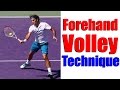 Tennis Volley Technique  - Simple Drills To Improve Your Volleys