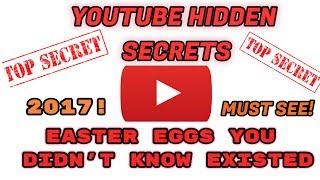 TOP-5 Youtube Secrets/Easter Eggs