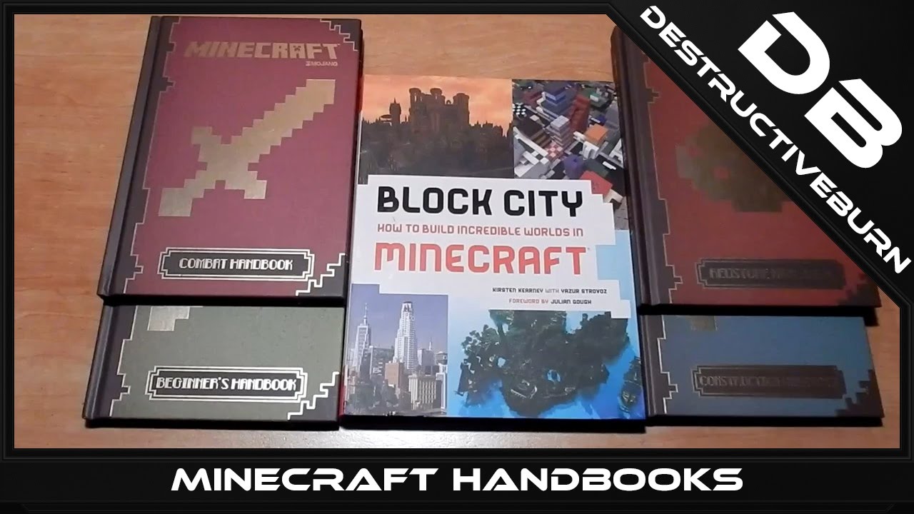 Minecraft Handbooks and Block City Book - YouTube