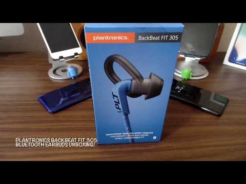 PLANTRONICS BACKBEAT FIT 305 Unboxing