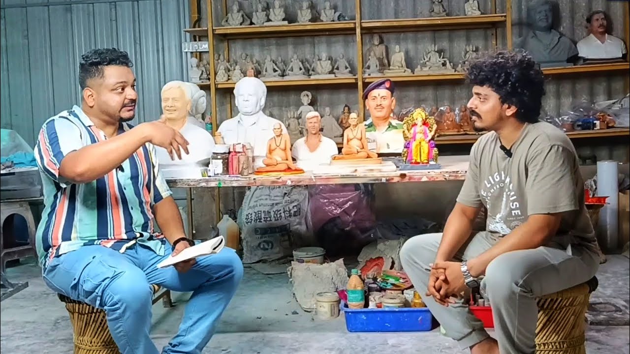 Podcast with | ANANT CHOWGULE| ON SCULPTOR ARTIST.