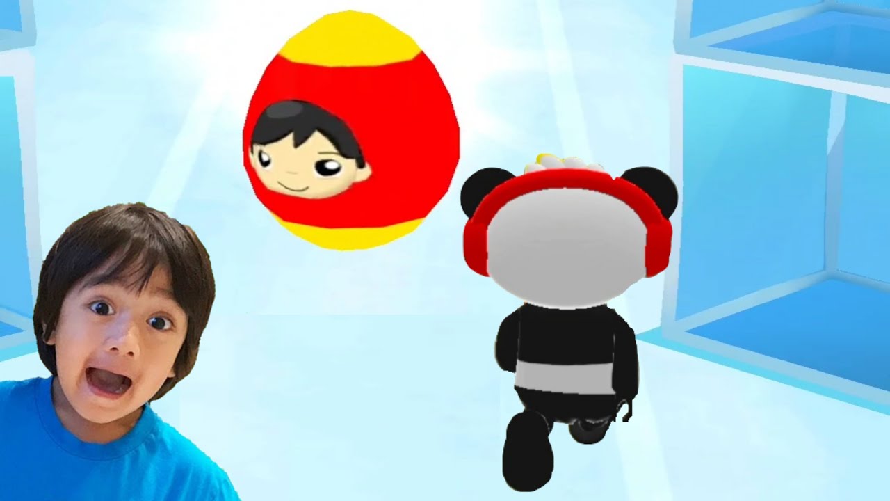 Tag with Ryan Combo Panda Got Giant Egg Surprise | Ghost Pirate Ryan vs Combo Panda