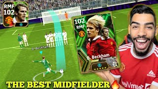 BECKHAM 102  GAMEPLAY REVIEW 🚀 THE BEST MIDFIELDER IN EFOOTBALL 24 MOBILE