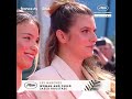 Montée des marches pour l'équipe du film "Ma frère" de Lise Akoka et Romane Gueret !