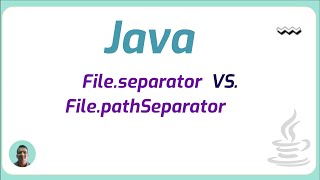 File separator vs File pathSeparator in java | Java Programming