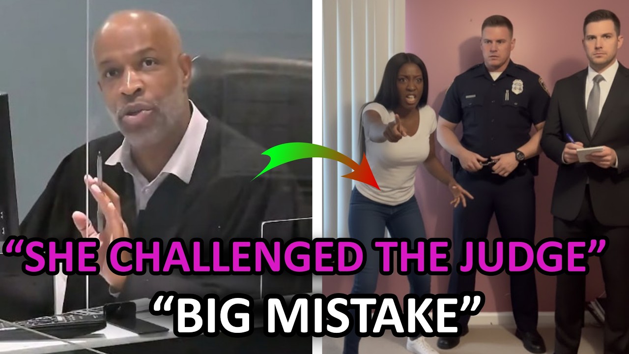 Snippy WOMAN Arrives in Court Wearing a Robe—Judge OUTRAGED!