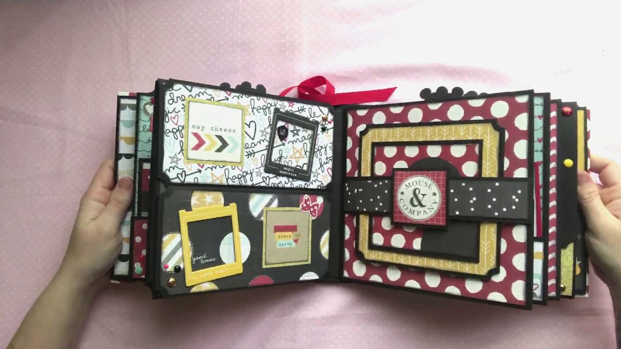 Disney Mini album, custom order for Jessica.