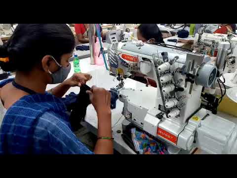 Operation video of SiRUBA U007 Ultra small cylinder bed interlock ...