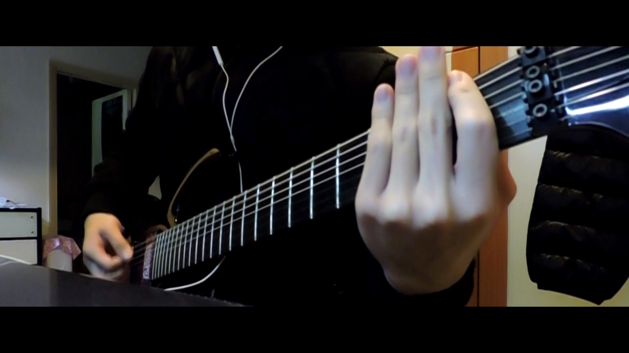Korpse--Cleaning the Aftermath guitar cover (Agile Interceptor Pro 727/ Atomic Amplifier) metal wall art