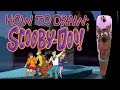 HOW TO: Paint Scooby-Doo on a Nail using Gel Polish