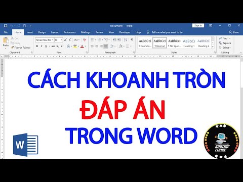 Video: Làm Thế Nào để Nhấn Mạnh Một Chữ Cái