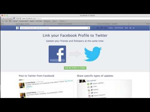 How to synchronize Facebook, Twitter and Linkedin