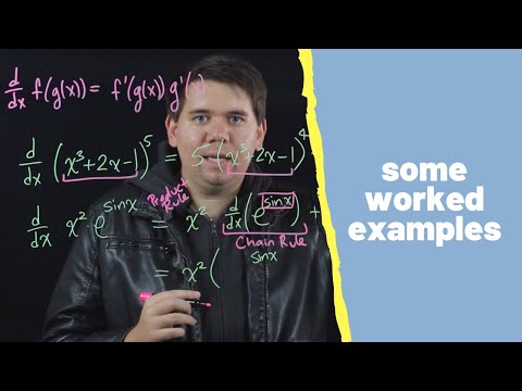 Lit Calculus 32: Chain Rule Examples