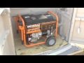 Outdoor Enclosure for Portable Generator