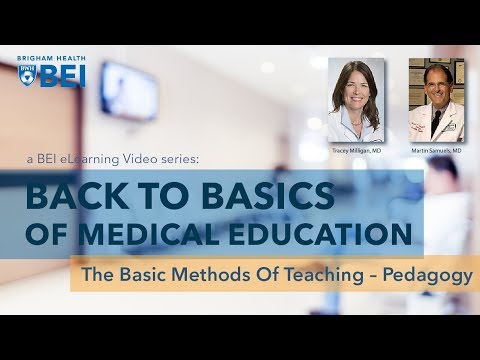The Basic Methods of Teaching - Pedagogy