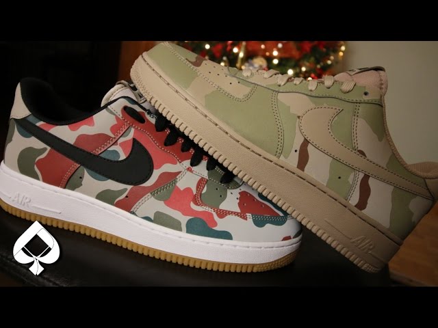 nike air force one camo