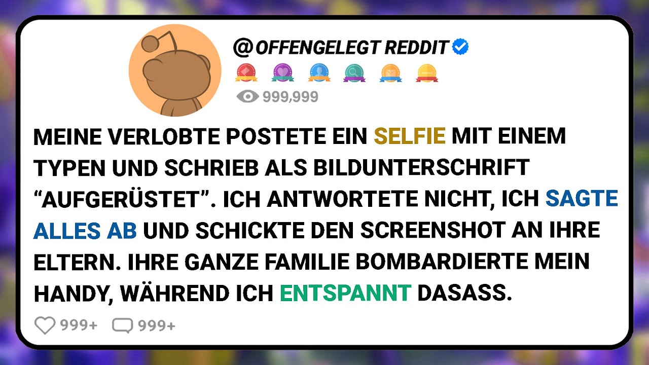 Meine Verlobte Postete Ein Selfie Mit Einem Typen Und Schrieb Als Bildunterschrift „Aufgerüstet“....