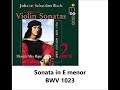 J. S. Bach - Complete Violin Sonatas Vol. 2 - Musica Alta Ripa