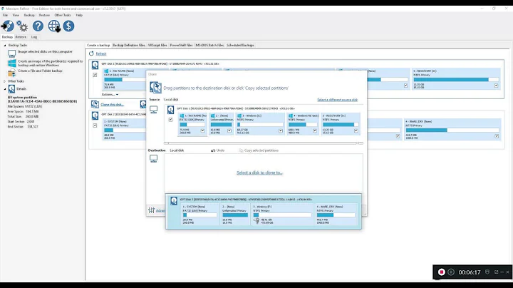 How to clone and resize a Hard Drive to a smaller SSD using macrium reflect update