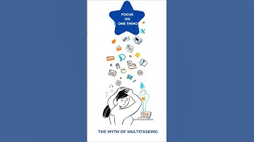 Deep Work The Myth of Multitasking  #short  #youtubeshort