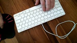 ASMR Typing Keyboard | No talking | 20 minutes (No.54)