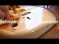 Fender Mexico Stratocaster Refinish Make it a pink guitar!