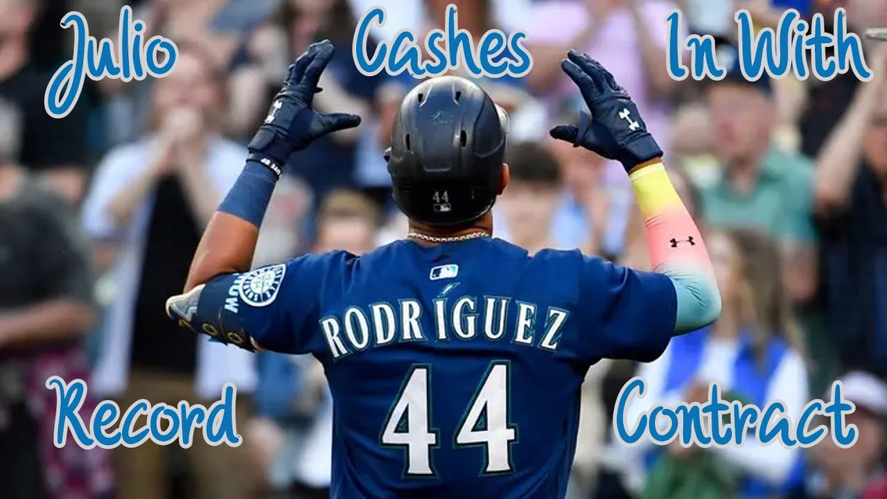 Julio Rodriguez Signs Shocking, Record Contract Extension - YouTube