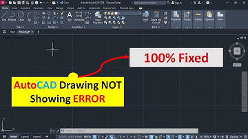 How to FIX AutoCAD 2026 Line Not Showing While Drawing Error?