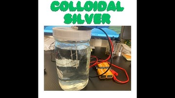 How To Make Colloidal Silver at Home Using 99.99% Pure Silver Rods and 9V Batteries