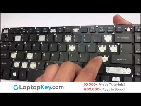 Acer Aspire E15 Laptop Key Replacement Guide | Replace, Fix, Repair