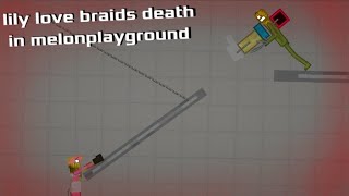 lily love braids death in melonplayground || mpg animation short